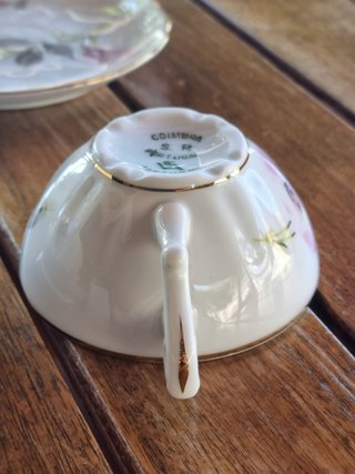 Juego Café Porcelana Fina Vintage Vista Alegre