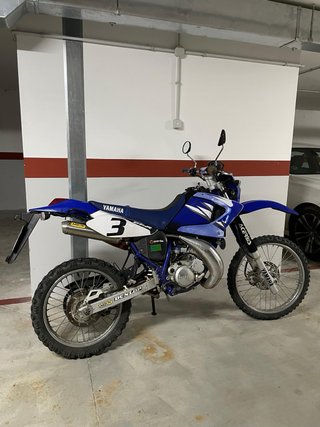 Yamaha DT 125 R Azul/Blanca