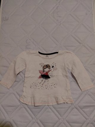 Lote ropa niña 17 piezas manga larga