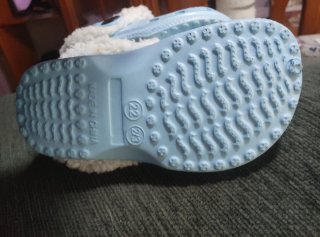 Zapatillas niño forradas azul