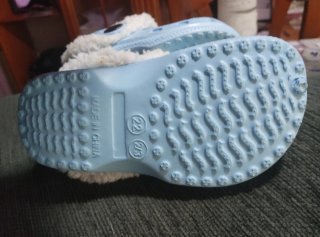Zapatillas niño forradas azul