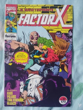 Lote 3 cómics Factor X