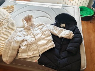 Cappotti Bimba y Lola Beige e Nero