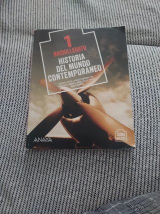 Libro historia del mundo contemporáneo 1 bachiller