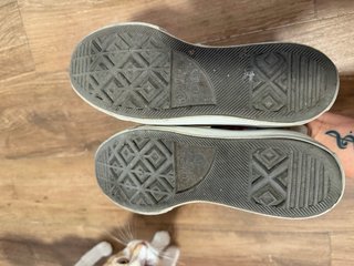 Converse Plataforma Blancas Talla 38