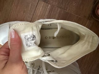 Converse Plataforma Blancas Talla 38