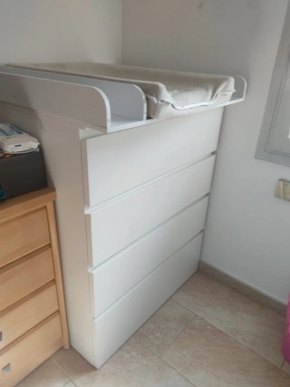 Cambiador Cómoda MALM IKEA