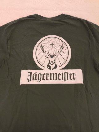Camiseta verde manga corta hombre