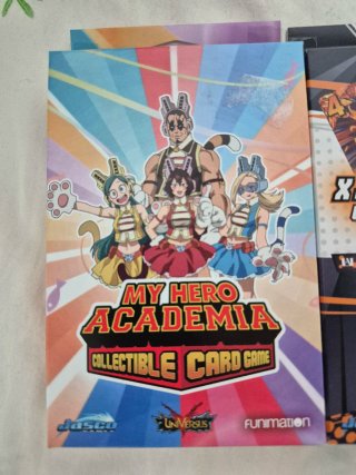 Lote 2 Mazos sellados My Hero Academy CCG