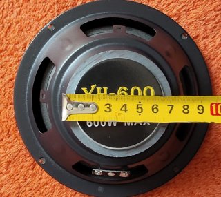 2x Woofer 17cm 600W