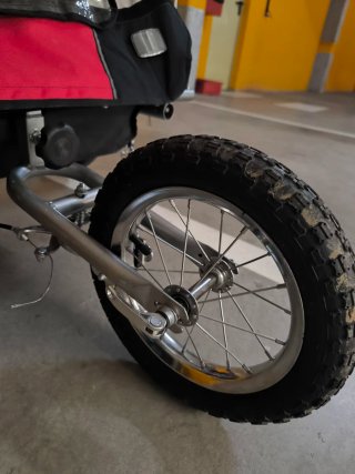 Carro doble para bici/paseo