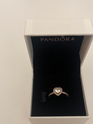 Anillo Pandora Corazón Talla 48