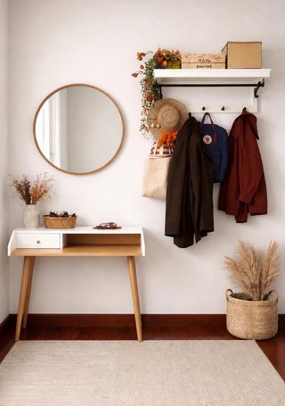 Perchero IKEA HEMNES Blanco