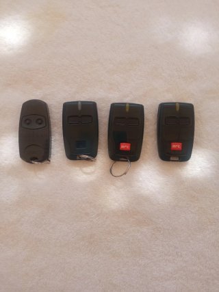 4 Mandos Garaje BFT