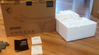Monitor MSI G2422C 180Hz Curvo  (No funciona)
