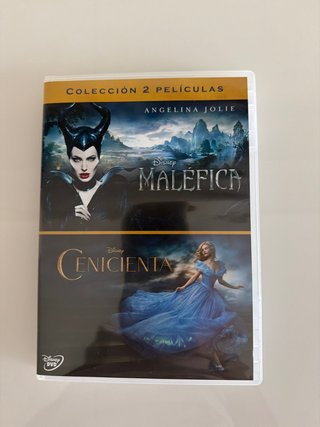 Colección 2 Películas DVD: Maléfica y Cenicienta