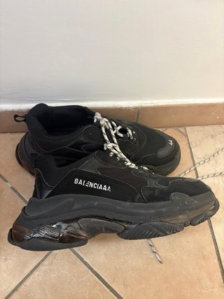 Scarpe Balen Triple S nere taglia 44