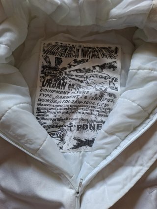 Cazadora Bomber Joker Brand Blanca Talla S