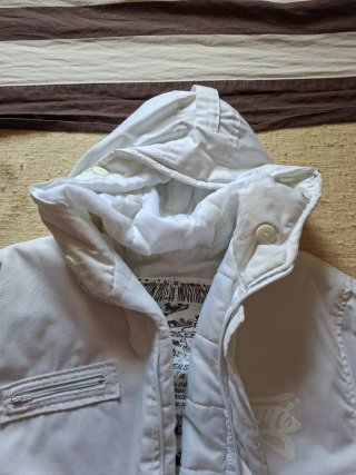 Cazadora Bomber Joker Brand Blanca Talla S