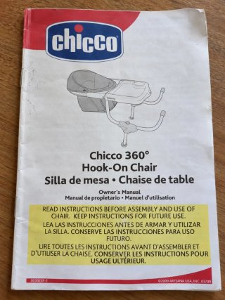 Silla adaptable a mesa Chicco