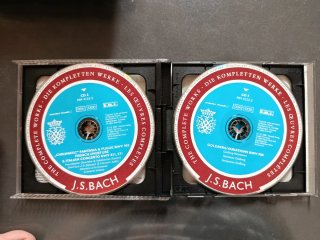 Lote 5 cajas de 4 CDs cada una de J. S. Bach