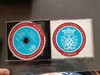 Lote 5 cajas de 4 CDs cada una de J. S. Bach