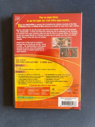 DVD Disney Pixar Cars / Los Increíbles Ed. Limitad