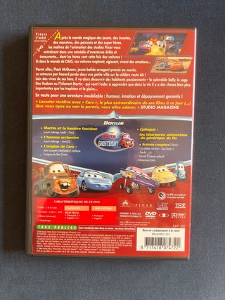DVD Disney Pixar Cars / Los Increíbles Ed. Limitad