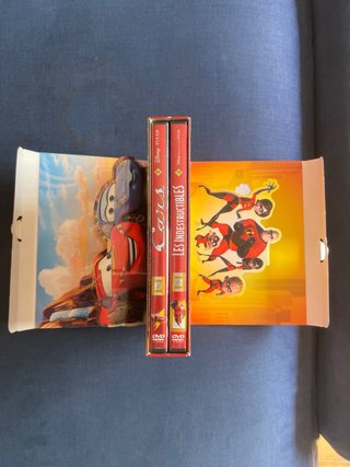 DVD Disney Pixar Cars / Los Increíbles Ed. Limitad
