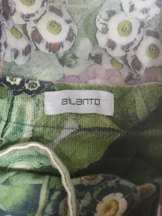 Bolso Ailanto floral verde