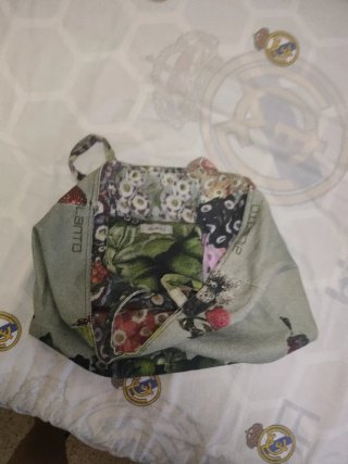 Bolso Ailanto floral verde
