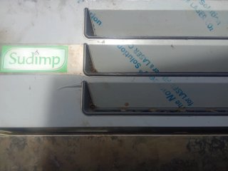 Nevera de acero sin probar
