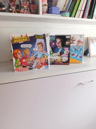 Lote 2 juegos de mesa: La Máquina de Verdad y Pi