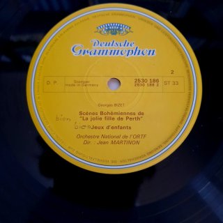 Bizet Martinon Sinfonia 1 Giochi Bambini LP