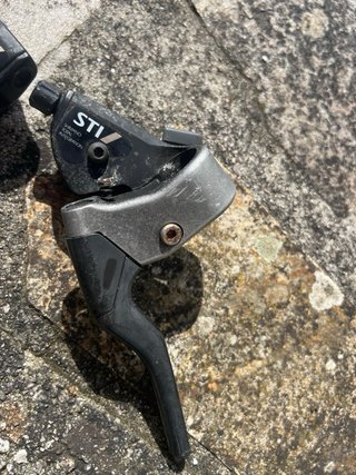 Manetas Freno y Cambio Shimano STI 3x7V