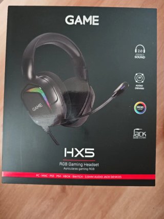 Auriculares Gaming RGB GAME HX5