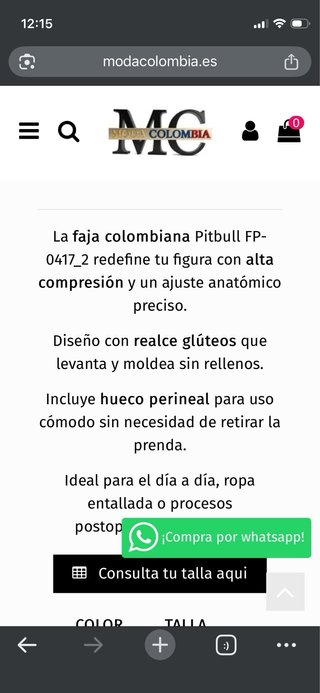 Faja Colombiana Moldeadora Beige