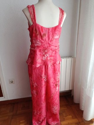 Conjunto BRUNELLA eventos rosa floral