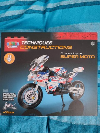 Set Costruzioni Moto Sportiva 416 Pezzi