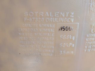 Depósito Gasoil 1500L + Bomba