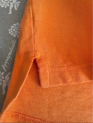 Polo uomo arancione