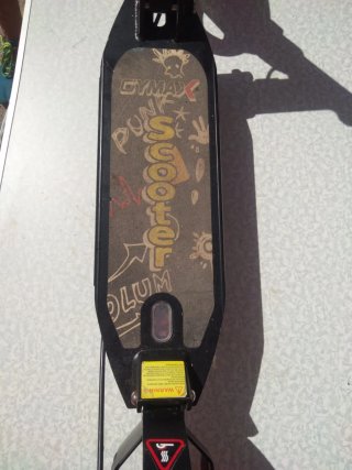 Patinete plegable freno manillar rueda 20cm