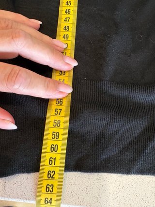 Jersey Zara negro botones dorados talla L