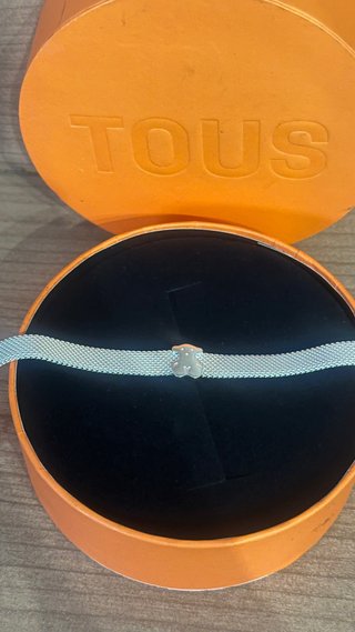Pulsera TOUS Mesh Oso Plata 925 Original