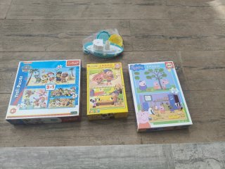 Lote 3 Puzzles Infantiles: Paw Patrol, Peppa Pig