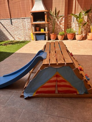 Juego Tipi Lidl con tobogán