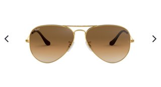 Ray-Ban RB3025 Aviator Gafas de Sol Doradas Marron
