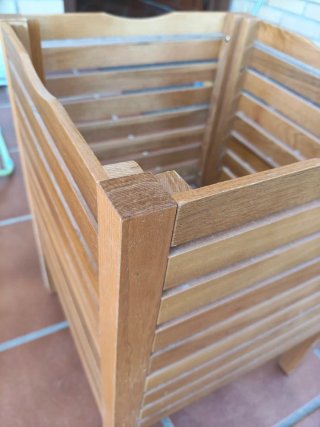Asiento con almacenaje