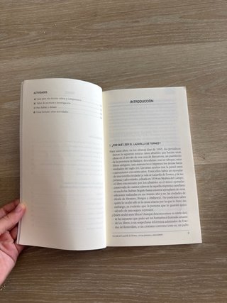 Libro de lectura, "El Lazarillo de Tormes"