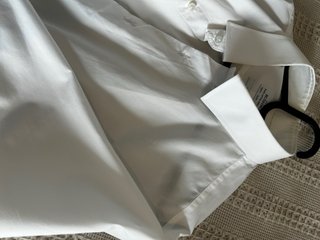 Camisa de traje blanca Rushmore Talla L